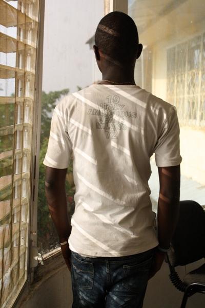 Jerome, 16, says he faces constant threats of violence as a gay man in Liberia. Photos by NN photography fellow Chase Walker