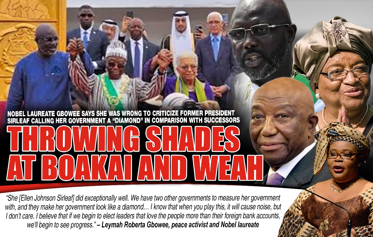 Liberia: Nobel Laureate Gbowee Says Hindsight Has Shown Former President Sirleaf’s Government Was a “Diamond” in Comparison with Successors
