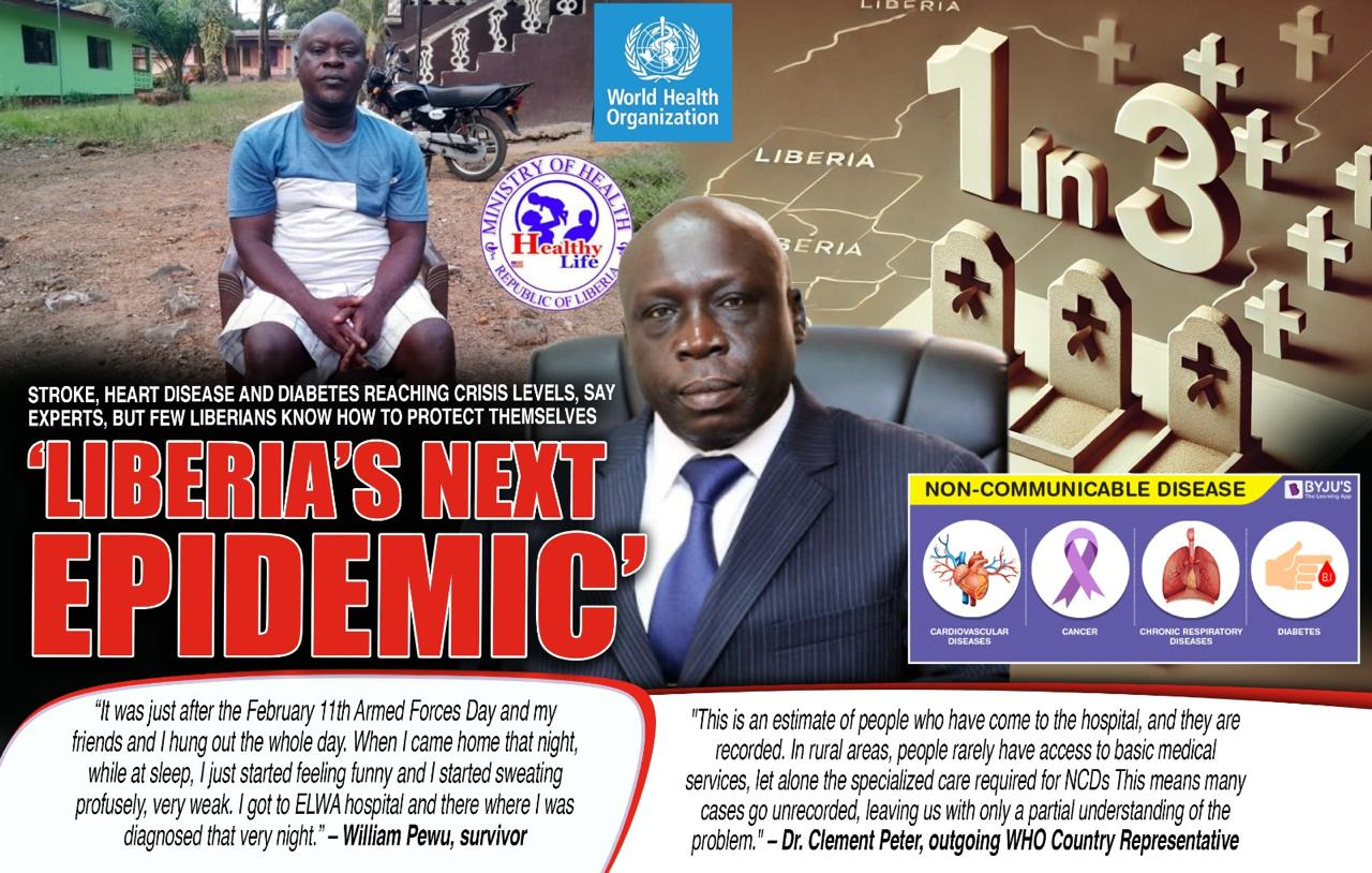 Stroke, Heart Disease, Cancer and Diabetes Reaching Crisis Levels, Say Experts, But Few Liberians Know How to Protect Themselves