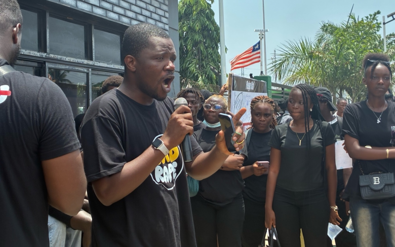 Young Liberians March Demanding Stronger Government Action on Rape and Gender Based Violence