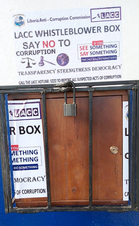 Liberia’s Anti-Corruption Watchdog Asked Liberians to Report Corruption By Putting Allegations in Boxes – It Didn’t Work