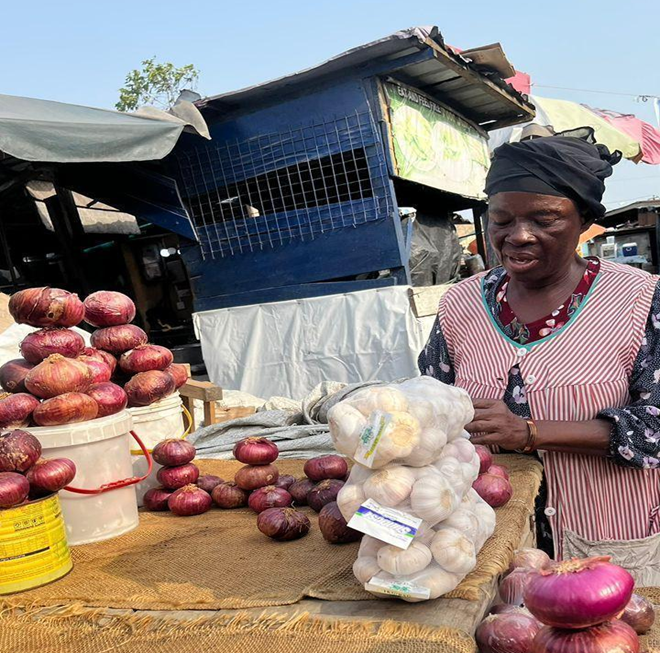 Inside Accra’s Mallam Market, traders breathe pollution twelve times higher than safe limits, but many don’t know the risks.