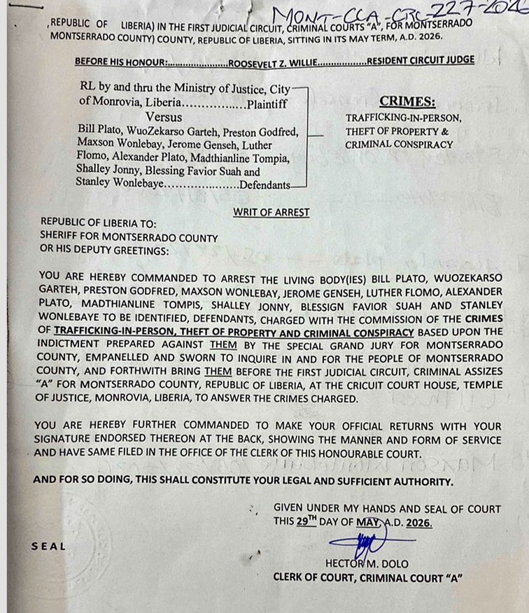 After Delays and Bribery Allegations, Liberia’s Largest Human Trafficking Case Goes to Trial